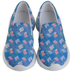 Notepads Pens And Pencils Kids Lightweight Slip Ons by SychEva