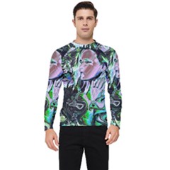 Glam Rocker Men s Long Sleeve Rash Guard by MRNStudios