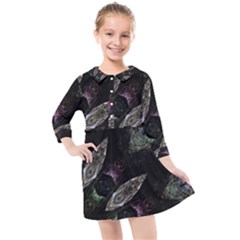 Theo Kids  Quarter Sleeve Shirt Dress by MRNStudios