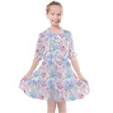 Notepads Pens And Pencils Kids  All Frills Chiffon Dress View1