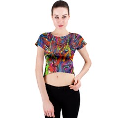 New-282 New-282 New-282 New-282 Crew Neck Crop Top by ArtworkByPatrick