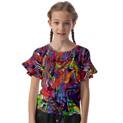 New-282 New-282 New-282 New-282 Kids  Cut Out Flutter Sleeves