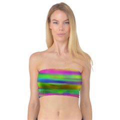 Mermaid And Unicorn Colors For Joy Bandeau Top by pepitasart