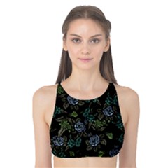 Moody Flora Tank Bikini Top