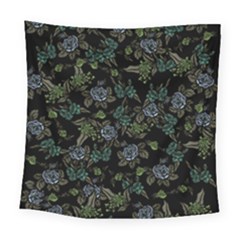 Moody Flora Square Tapestry (large)