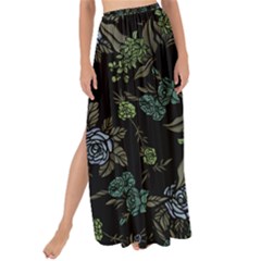 Moody Flora Maxi Chiffon Tie-up Sarong by BubbSnugg