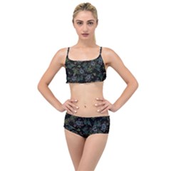 Moody Flora Layered Top Bikini Set by BubbSnugg