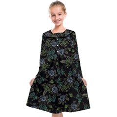 Moody Flora Kids  Midi Sailor Dress