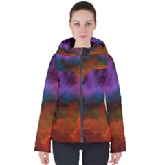 Color Of Beauty Women s Hooded Puffer Jacket by TopitOff