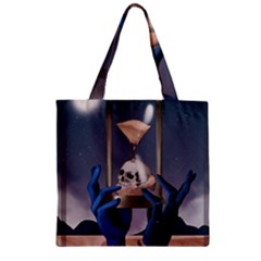 Death Zipper Grocery Tote Bag by Blueketchupshop