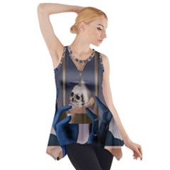 Death Side Drop Tank Tunic by Blueketchupshop