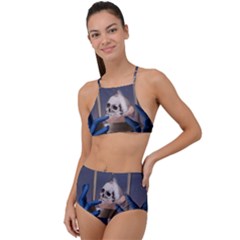 Death High Waist Tankini Set by Blueketchupshop