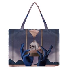 Death Zipper Medium Tote Bag by Blueketchupshop