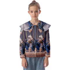 Death Kids  Peter Pan Collar Blouse