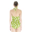 Kiwi pattern Halter Swimsuit View2