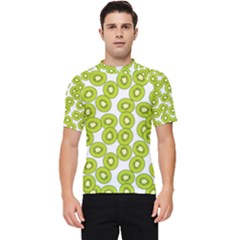 Kiwi Pattern Men s Short Sleeve Rash Guard by Valentinaart