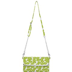 Kiwi Pattern Mini Crossbody Handbag by Valentinaart