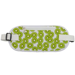 Kiwi Pattern Rounded Waist Pouch by Valentinaart