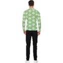 Weed Pattern Men s Long Sleeve Rash Guard View2