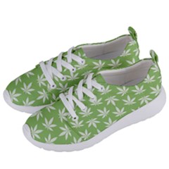 Weed Pattern Women s Lightweight Sports Shoes by Valentinaart