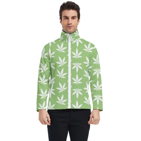 Weed Pattern Men s Bomber Jacket by Valentinaart