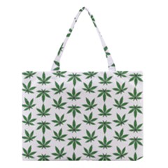 Weed Pattern Medium Tote Bag by Valentinaart