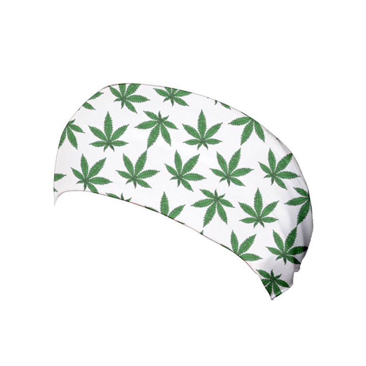 Weed Pattern Yoga Headband