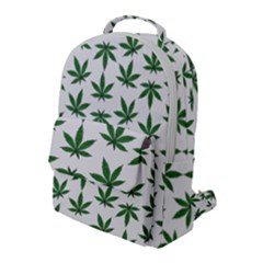 Weed Pattern Flap Pocket Backpack (large) by Valentinaart