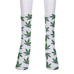 Weed Pattern Men s Crew Socks by Valentinaart