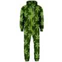 Weed Pattern Hooded Jumpsuit (Men) View1