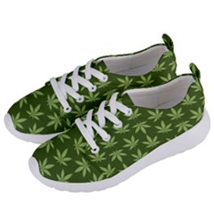 Weed Pattern Women s Lightweight Sports Shoes by Valentinaart