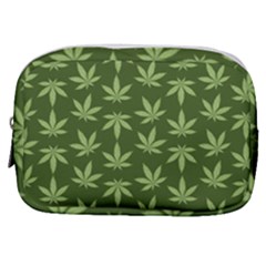 Weed Pattern Make Up Pouch (small) by Valentinaart