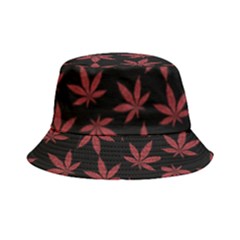 Weed Pattern Bucket Hat by Valentinaart