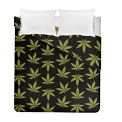 Weed Pattern Duvet Cover Double Side (Full/ Double Size)