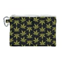 Weed Pattern Canvas Cosmetic Bag (Large) View1