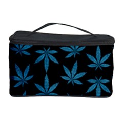 Weed Pattern Cosmetic Storage by Valentinaart