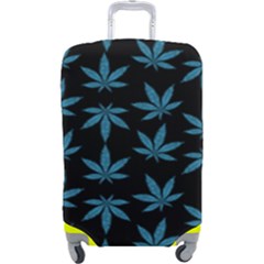 Weed Pattern Luggage Cover (large)