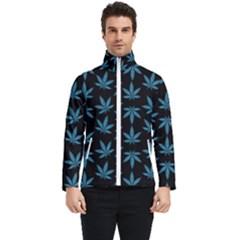 Weed Pattern Men s Bomber Jacket