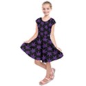 Weed Pattern Kids  Short Sleeve Dress View1