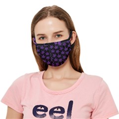 Weed Pattern Crease Cloth Face Mask (adult)