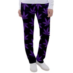 Weed Pattern Women s Casual Pants by Valentinaart