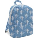 Cupid pattern Zip Up Backpack View2