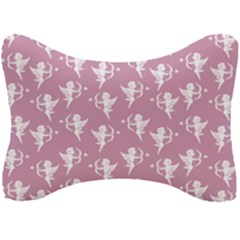 Cupid Pattern Seat Head Rest Cushion by Valentinaart