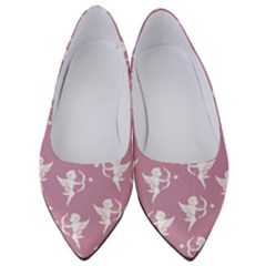 Cupid Pattern Women s Low Heels by Valentinaart