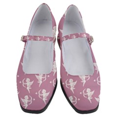 Cupid Pattern Women s Mary Jane Shoes by Valentinaart