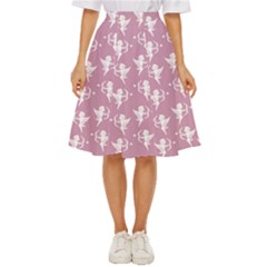 Cupid Pattern Classic Short Skirt