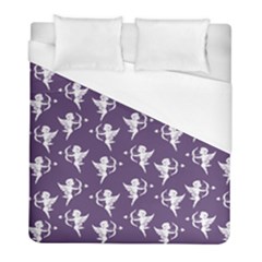 Cupid Pattern Duvet Cover (full/ Double Size) by Valentinaart