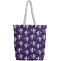 Cupid pattern Full Print Rope Handle Tote (Small) View2