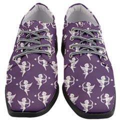 Cupid Pattern Women Heeled Oxford Shoes by Valentinaart