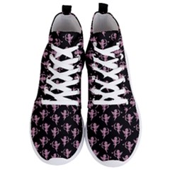 Cupid Pattern Men s Lightweight High Top Sneakers by Valentinaart